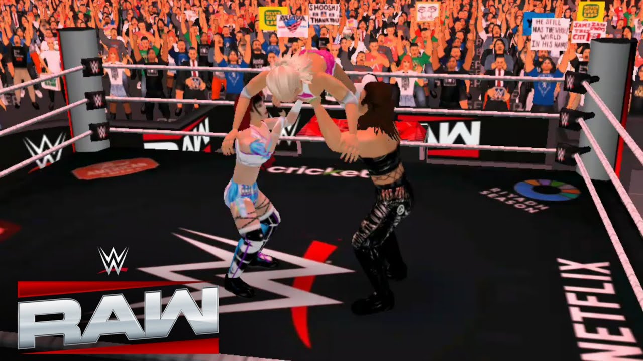 RAW: MAVIS VS. RAQUEL RODRIGUEZ VS. IYO SKY; ELIMINATION CHAMBER QUALIFIER MATCH 