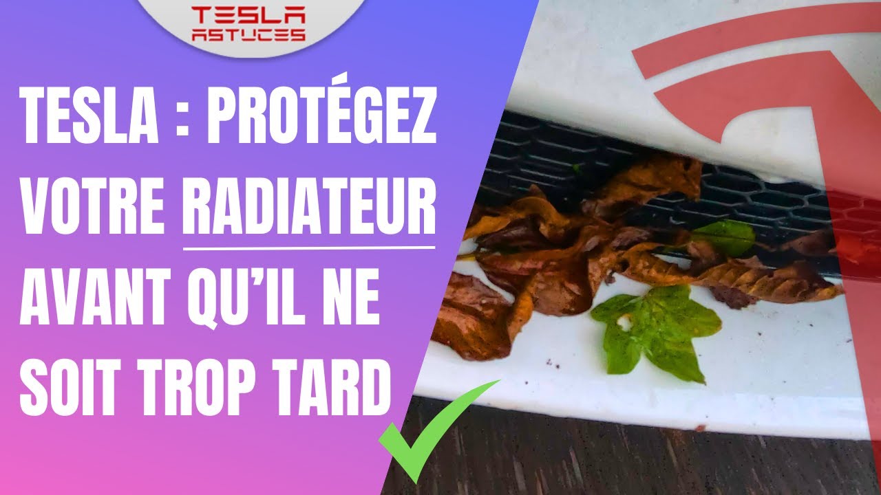 Radiateur Tesla : protégez-le absolument !