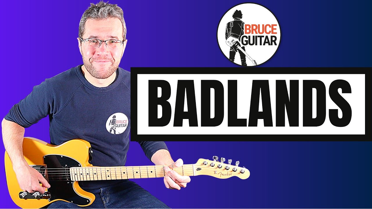 Bruce Springsteen - Badlands guitar lesson