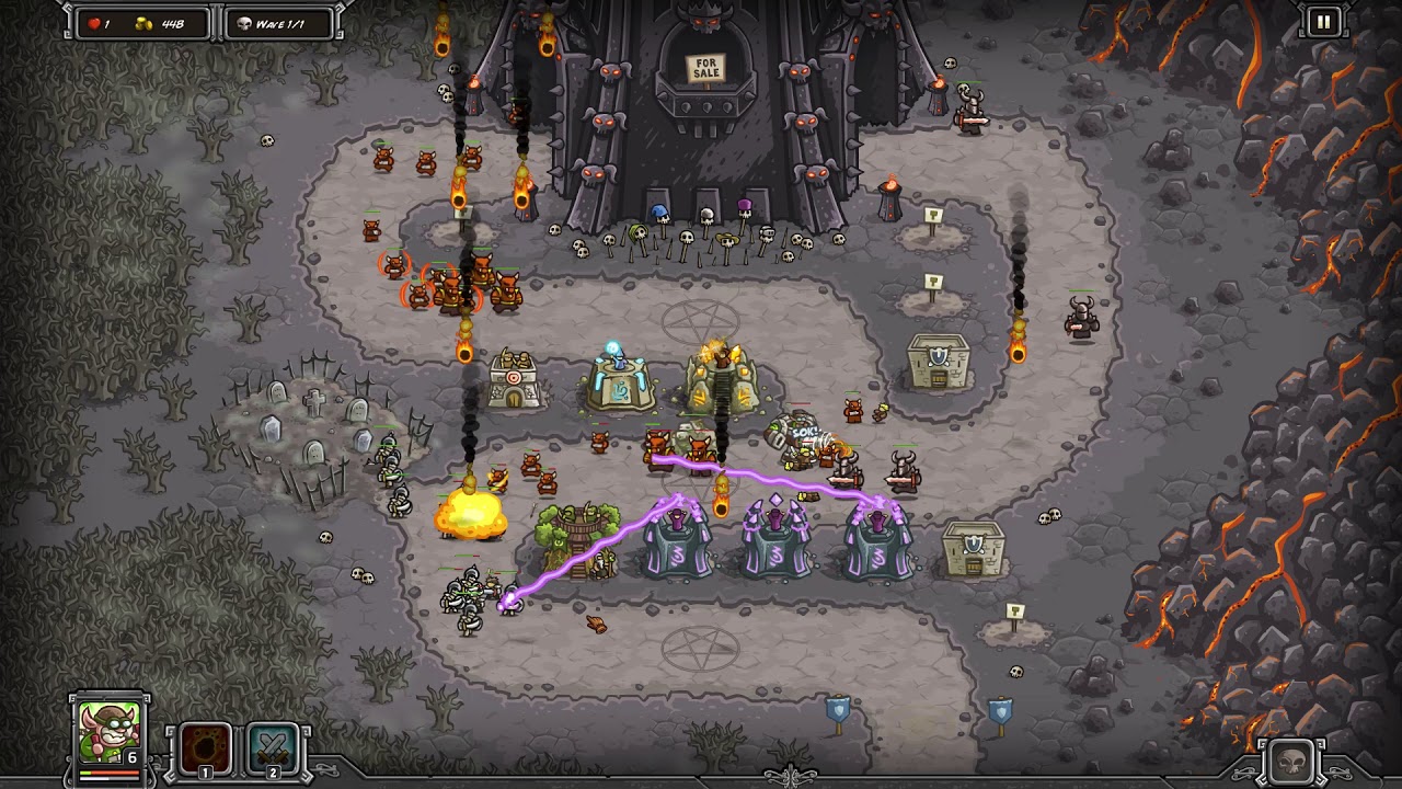 [Steam] Kingdom Rush HD - The Dark Tower (Iron Challenge) Hard/Veteran