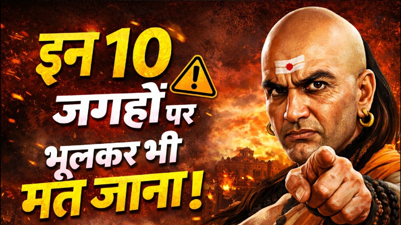 चाणक्य: 10 जगहें जहाँ कभी न जाएं | Motivational Speech | Chanakya Niti