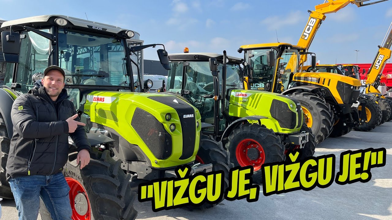V Prekmurju na Grapak Roadshowu (Claas, JCB, Kverneland, Horsch)