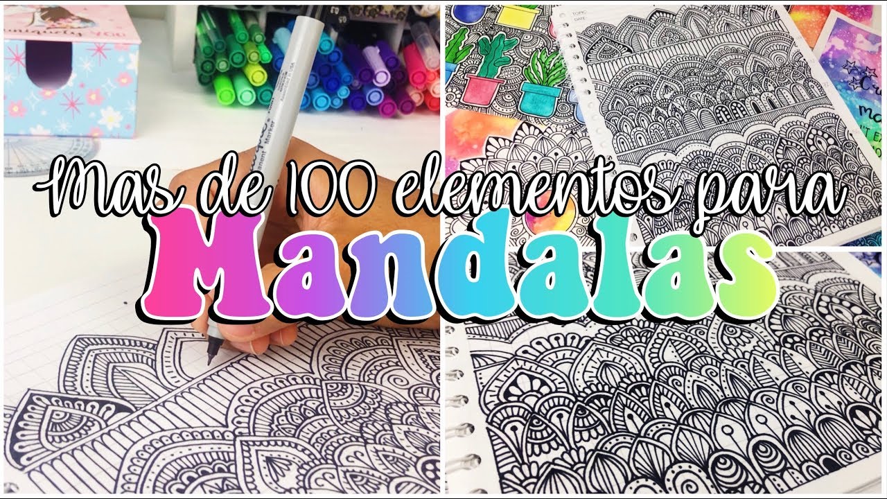 ELEMENTOS PARA TUS MANDALAS Y ZENTANGLE ART