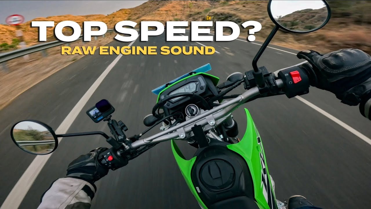 How fast the KLX 230 can go? | RAW AUDIO 