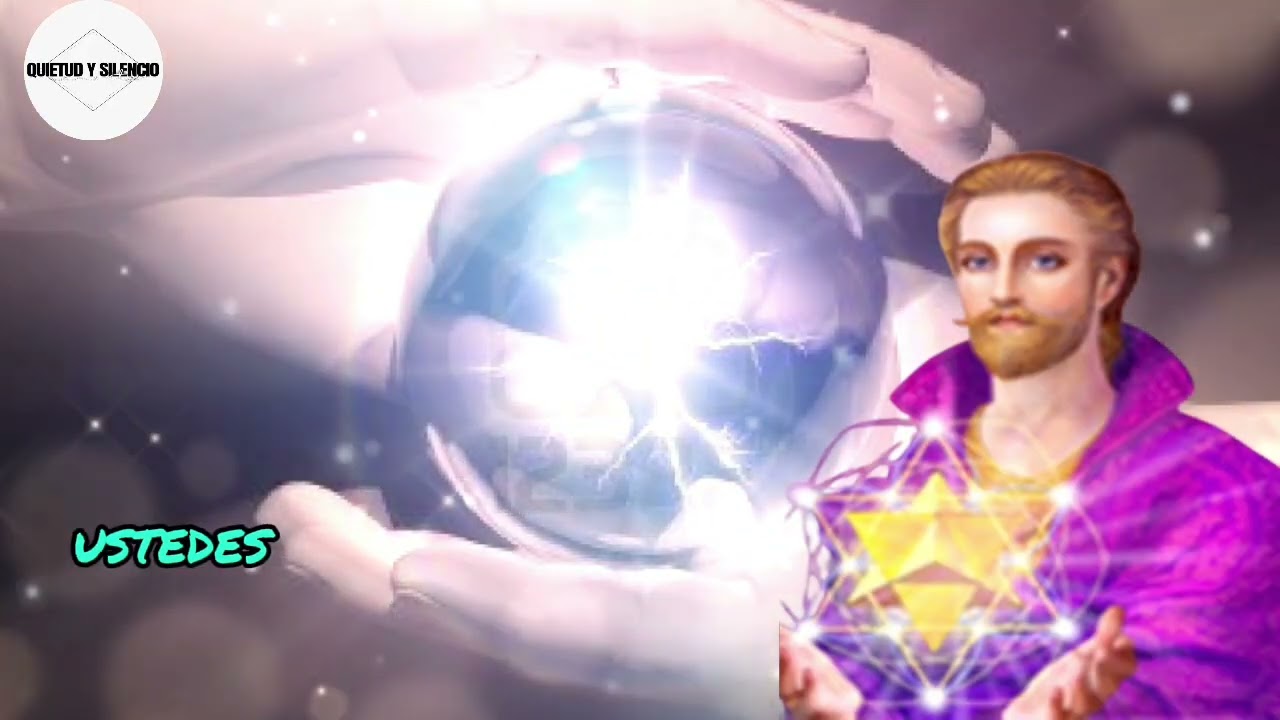 Saint Germain mensaje USO DE LA LLAMA VIOLETA Y DEL TUBO DE LUZ - Message from Saint Germain