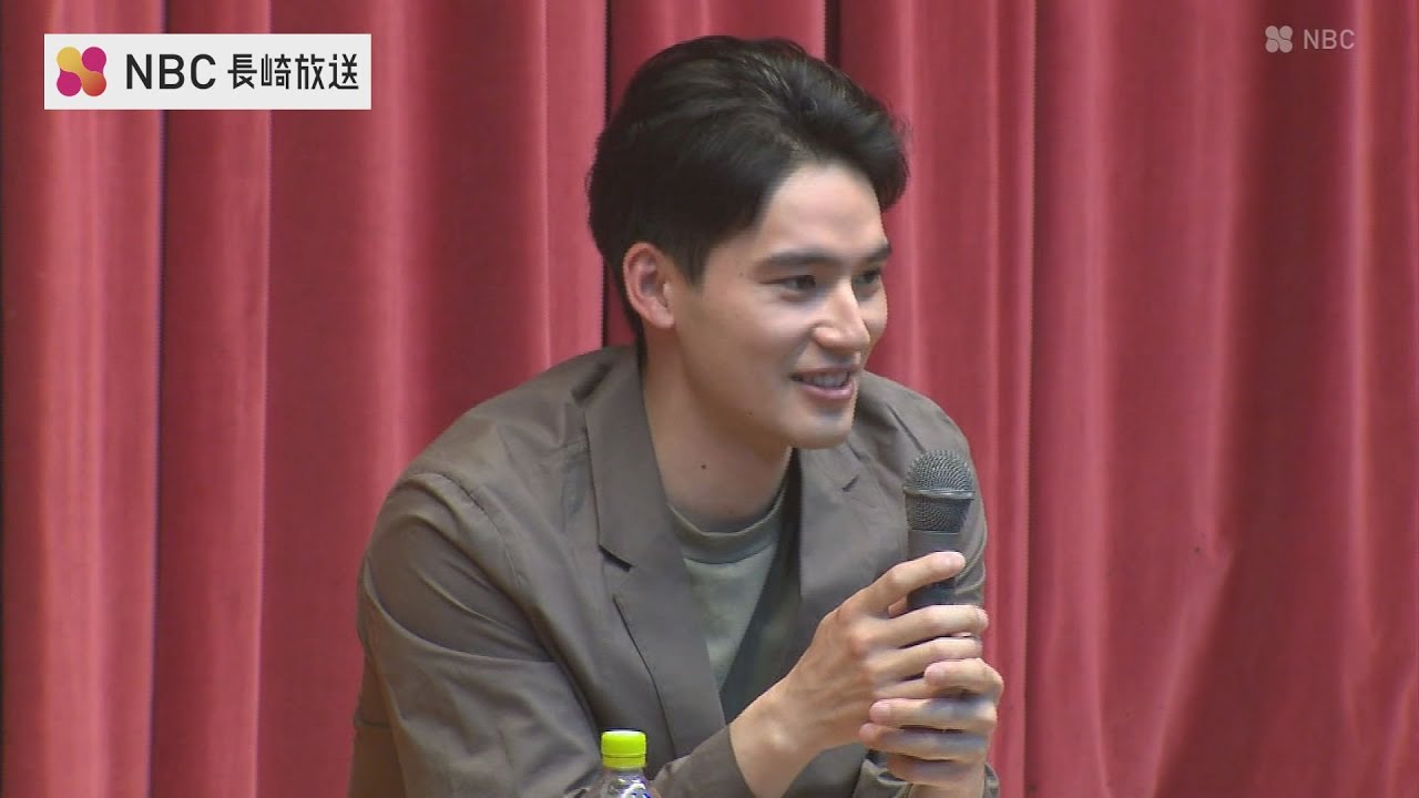 俳優 水上恒司さんが母校・創成館に凱旋　超貴重！高校時代の映像も