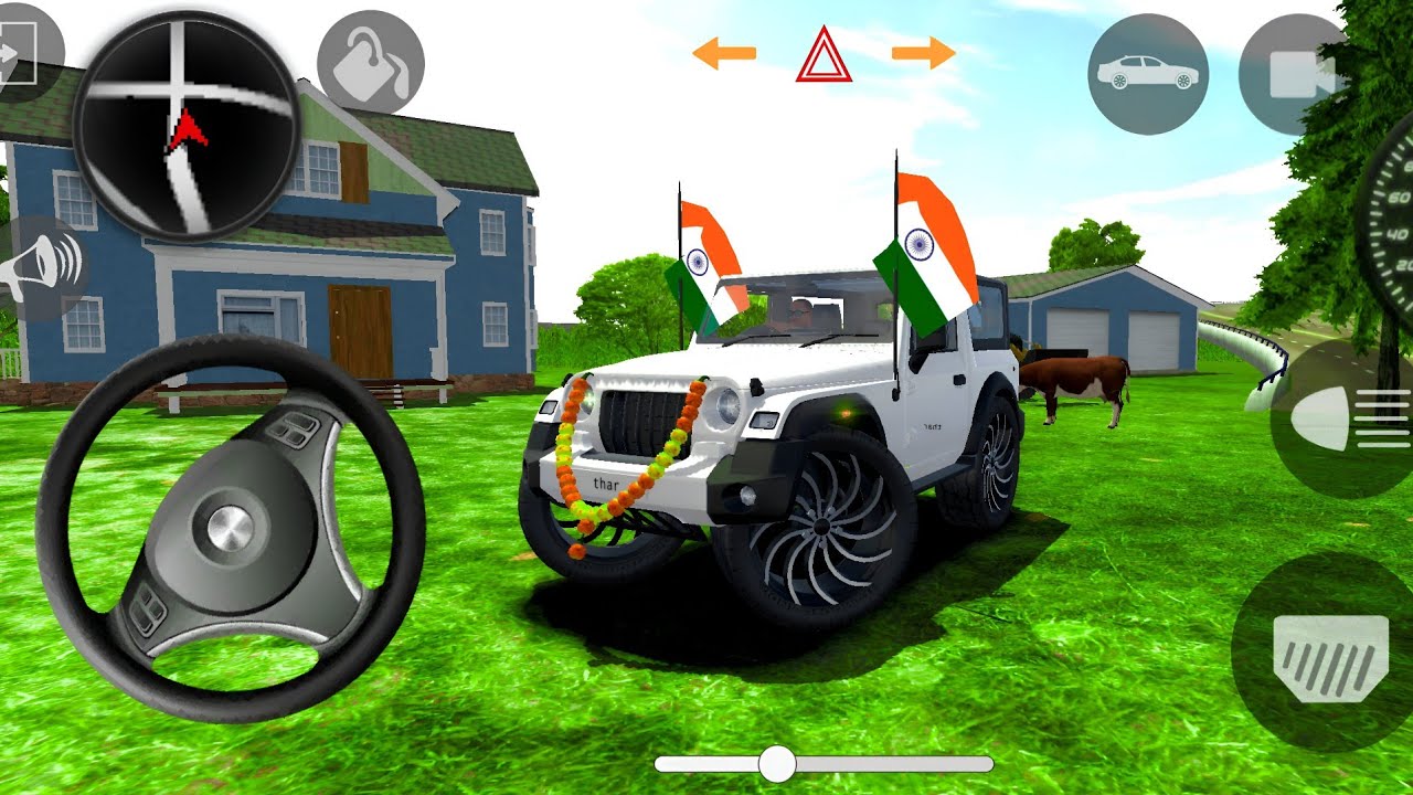 Modified Mahindra Thar 😡Car Games: Indian Cars ( Gadi Wala Game ) Thar Gadi Android Gameplay