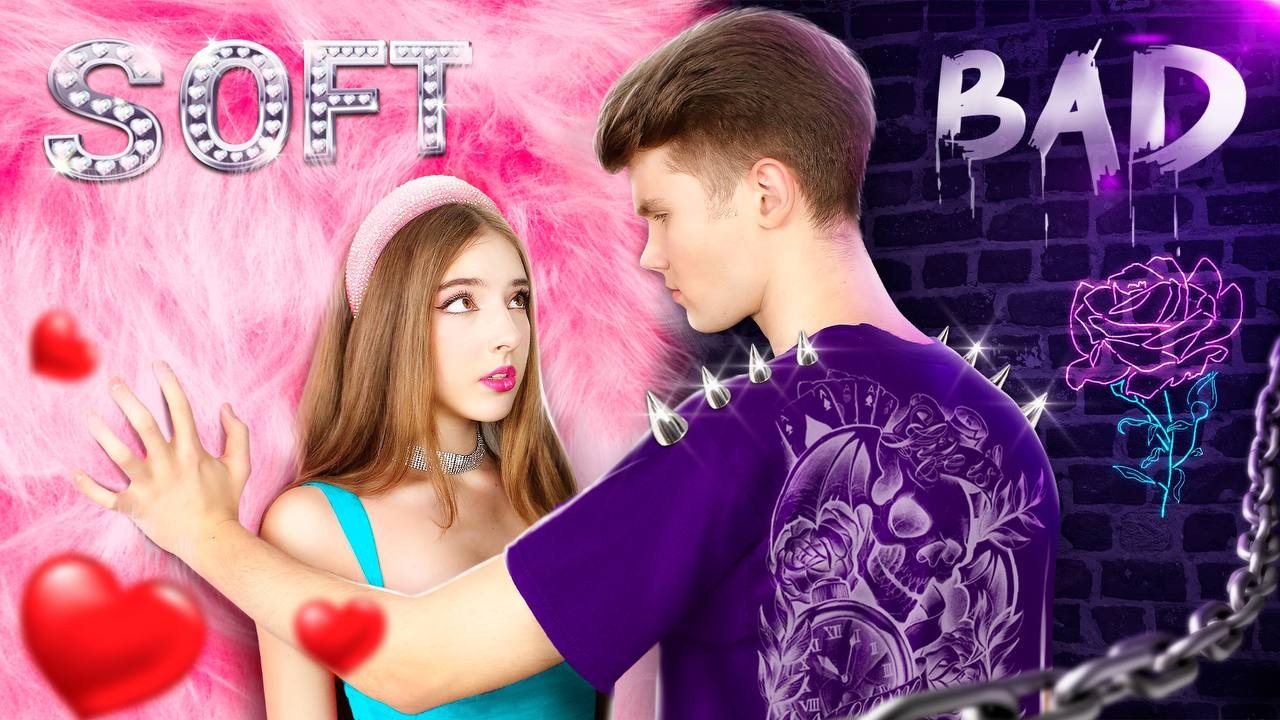 ¡Cambio de Imagen Extremo de Chica Dulce a Chica Rockera! La Chica Buena Se Enamoró del Chico Malo