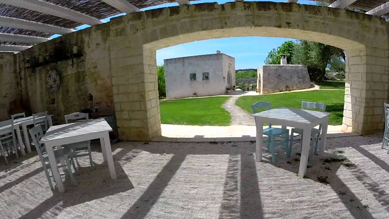 Masseria Cervarolo from the sky