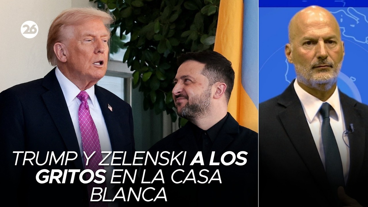 🚨 TRUMP y ZELENSKI a los GRITOS en la Casa Blanca | El análisis de Andrés Repetto