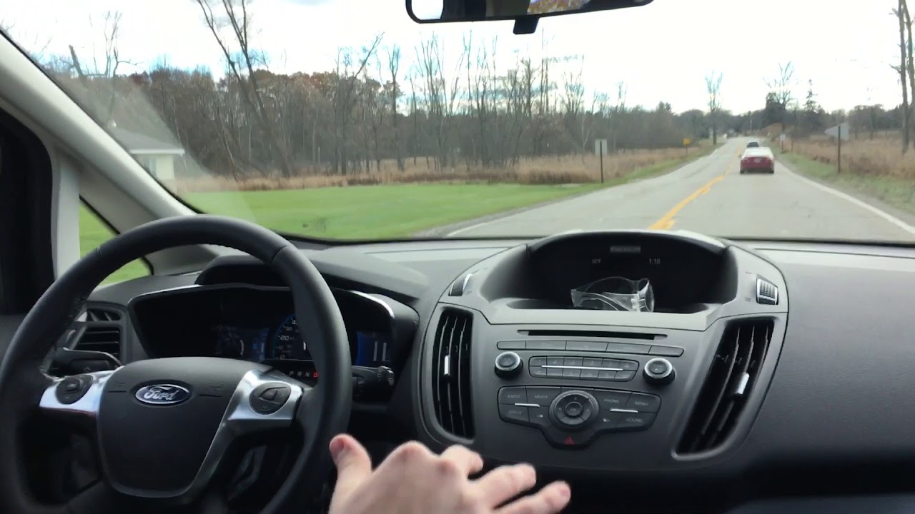 2018 Ford C-Max Abusive Test Drive (FAST HYBRID!)