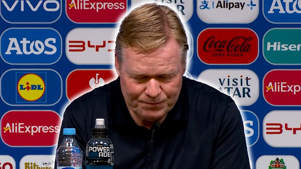 'That's DIFFICULT TO ACCEPT!' 🥺 Ronald Koeman ⚽ Netherlands 1-2 England