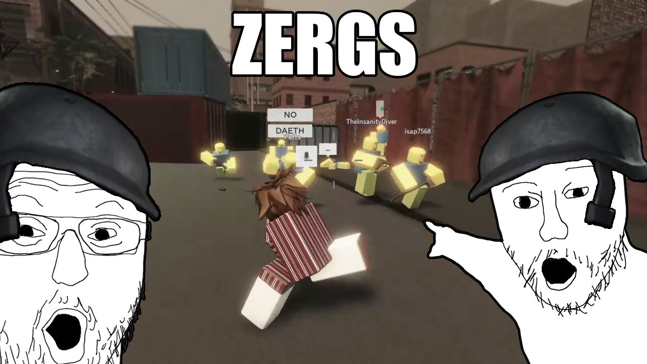 THE LARGEST ZERG IN ROBLOX CRIMINALITY