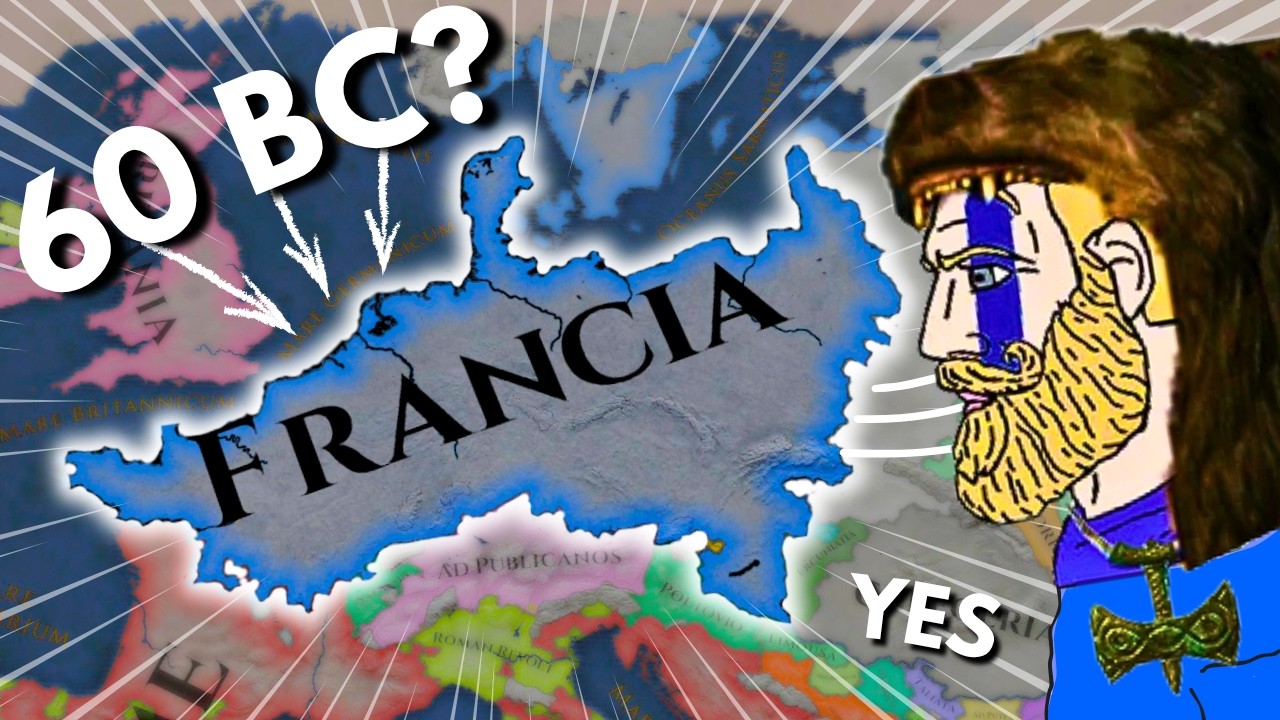 I Formed the FRANKISH Empire 800 Years TOO EARLY in Imperator Rome!