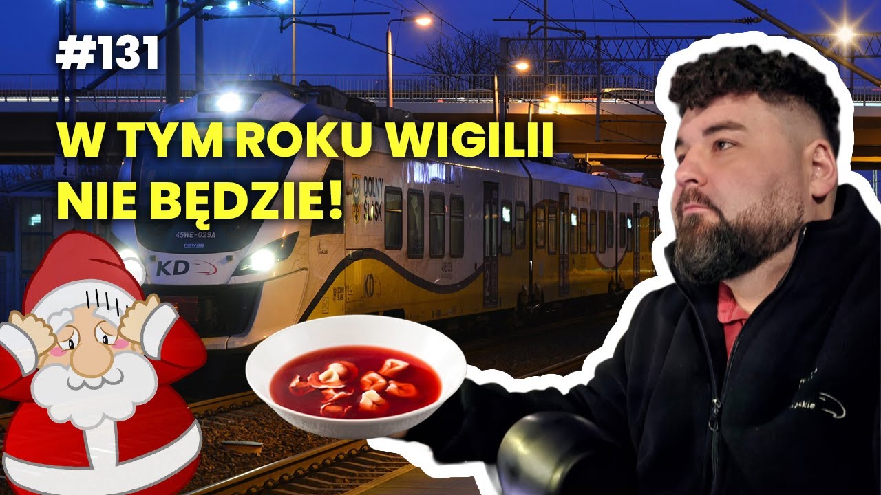 Pierwsza w życiu służba w Wigilię... - DZIENNIK MASZYNISTY #131