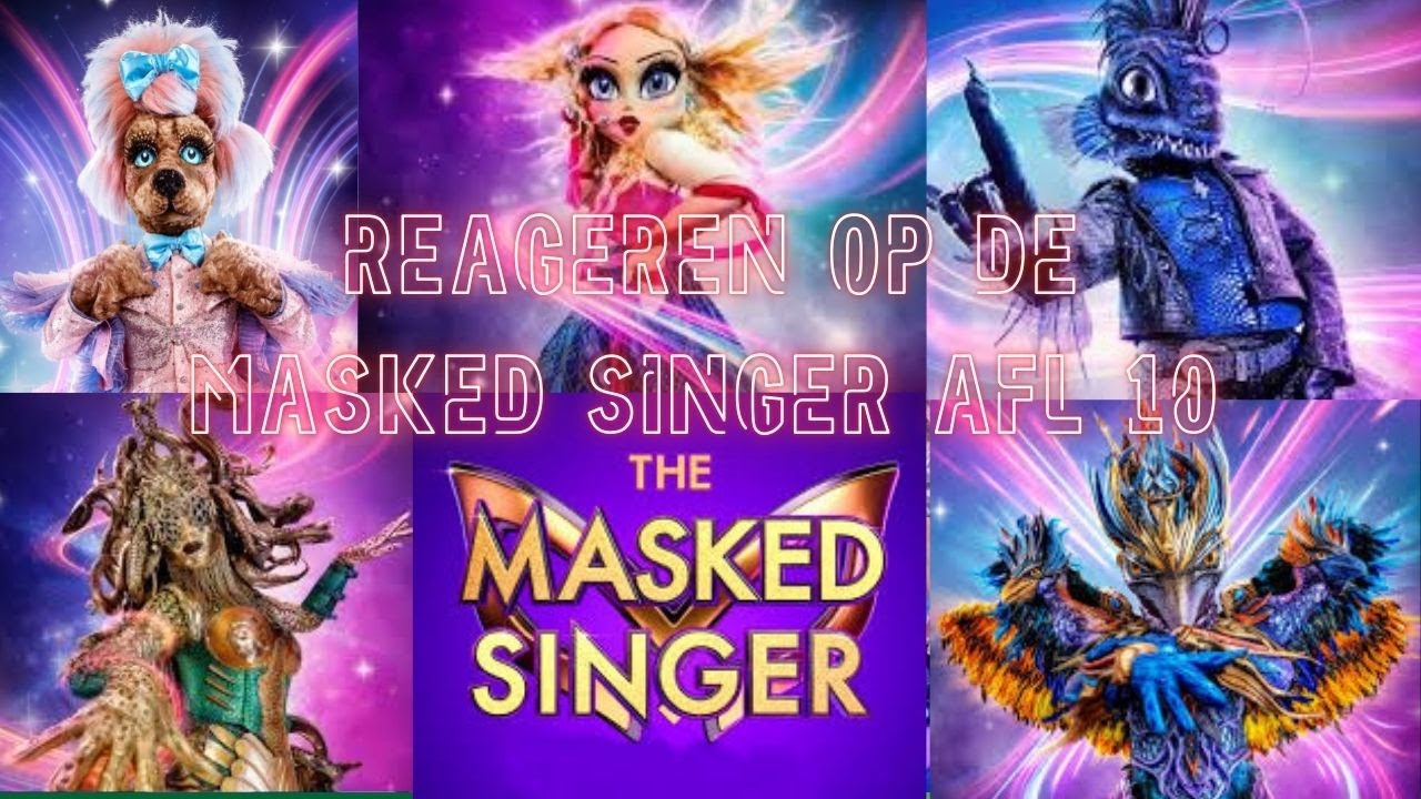 reageren op de masked singer afl 10 season ( #vtm)