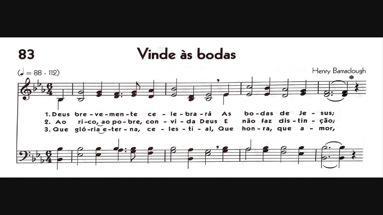 Hinário 5 CCB - Hino 083 - Vinde às bodas - Strings - Teclado Yamaha PSR S670