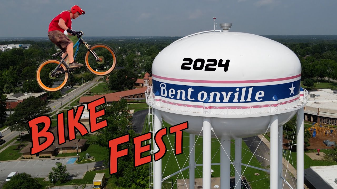 We ride MTB in Bentonville, AR during Bike Fest 2024