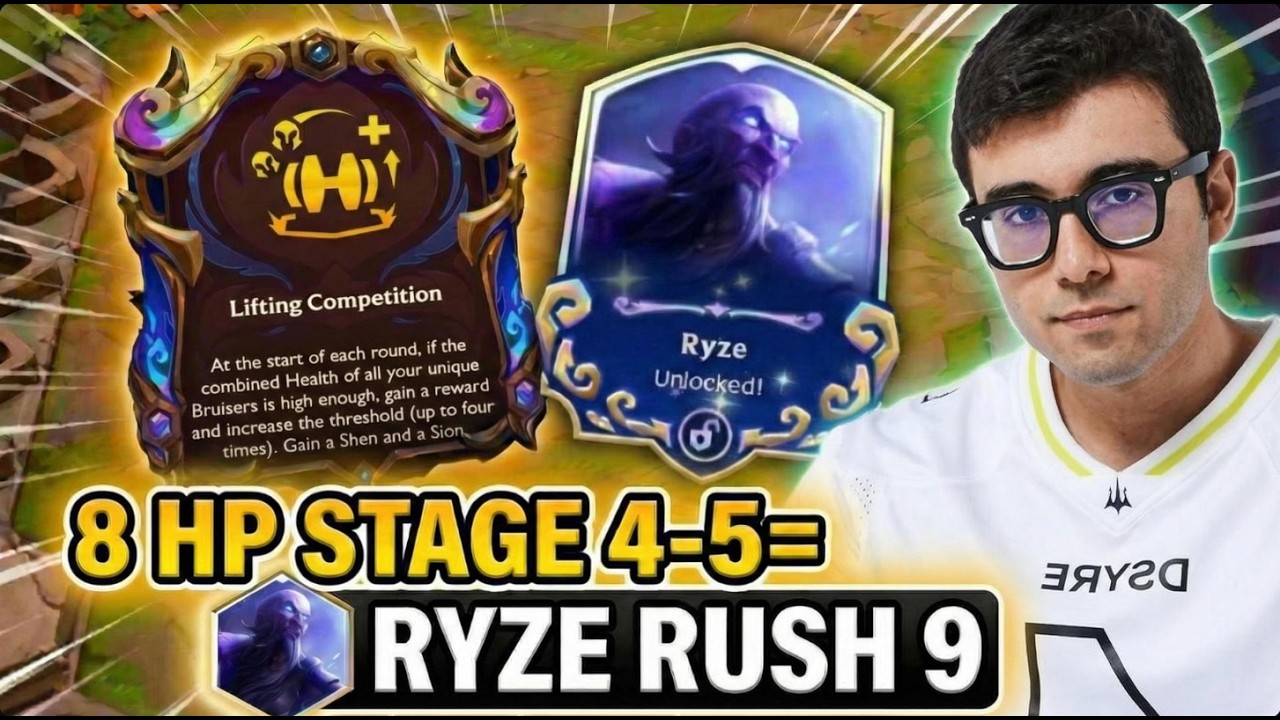 BARD+ 8 HP on 4-5...CRAZY COMEBACK with RUSH 9 RYZE!