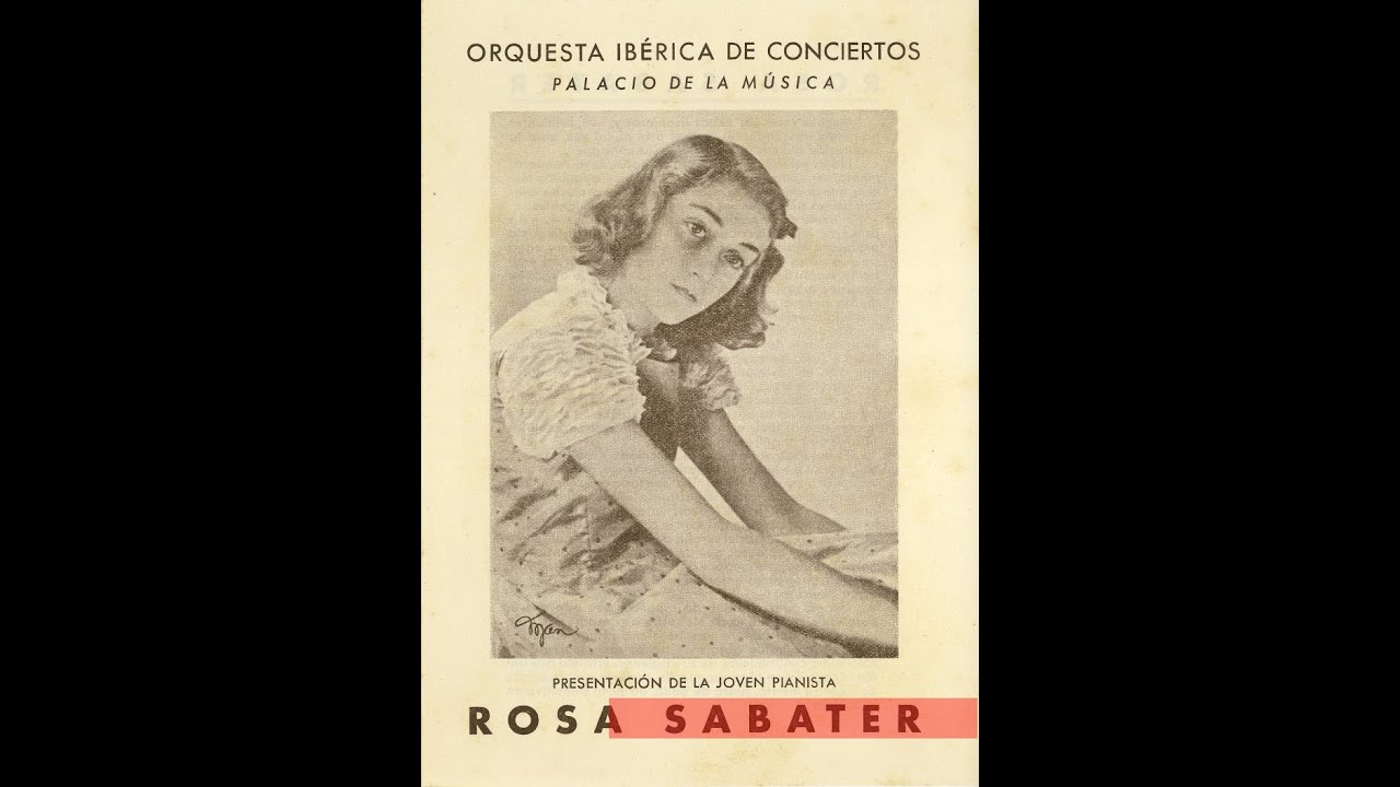 Rosa Sabater plays Mompou -- Impresiones Intimas