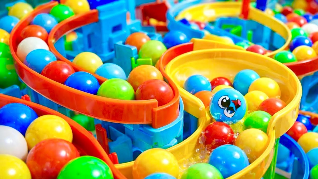 Marble Run ASMR – Fluid Motion for Quiet Focus