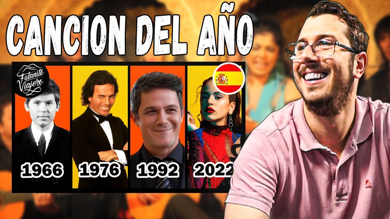 Canción Española más Escuchada Cada Año (1940-2022) 🇪🇸 Reacción