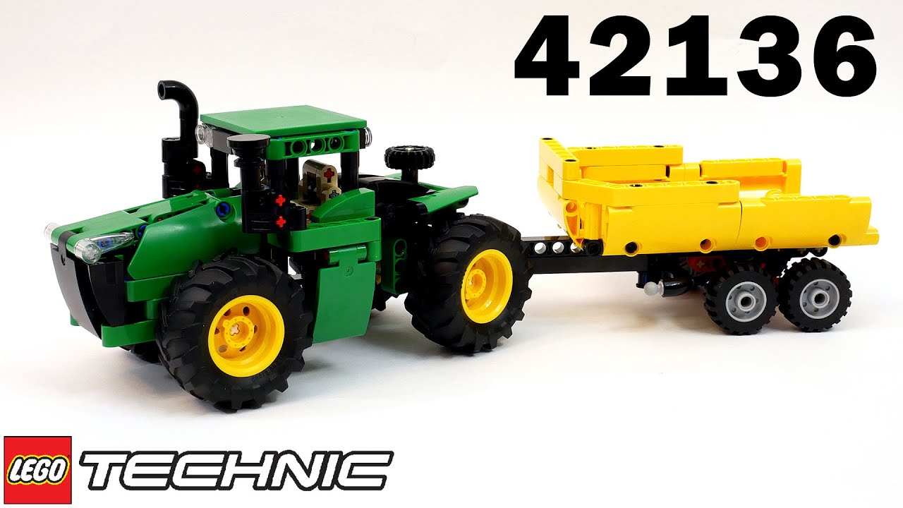 Трактор – это хорошо! ЛЕГО Техник 42136 John Deere 9620R 4WD – обзор новинки 2022