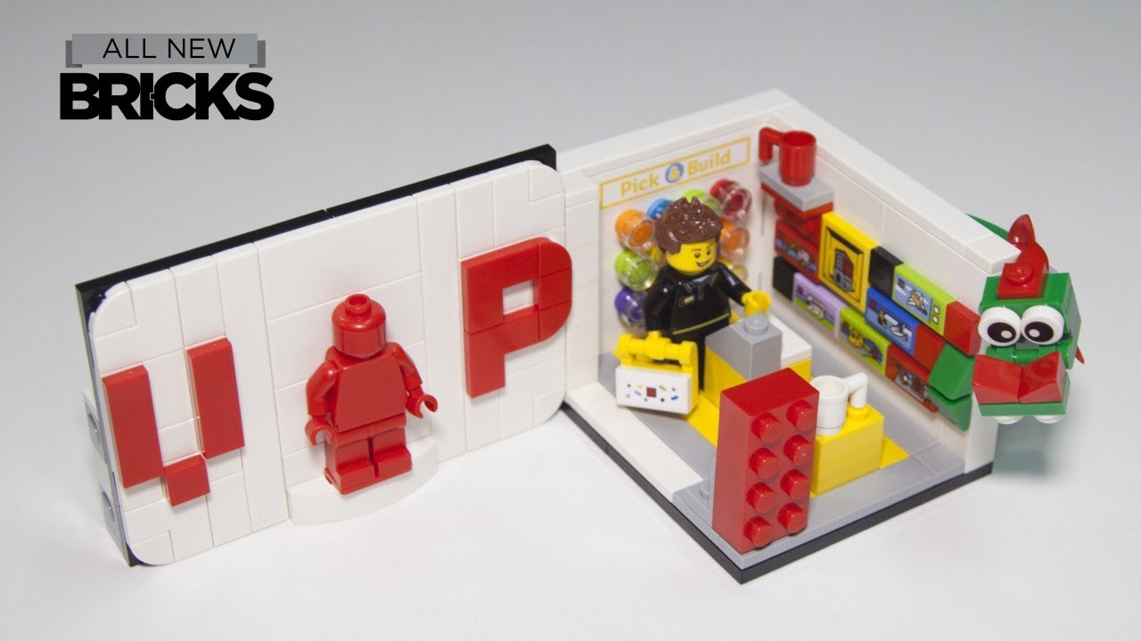 Lego 40178 Exclusive VIP Store with Plaque Speed Build