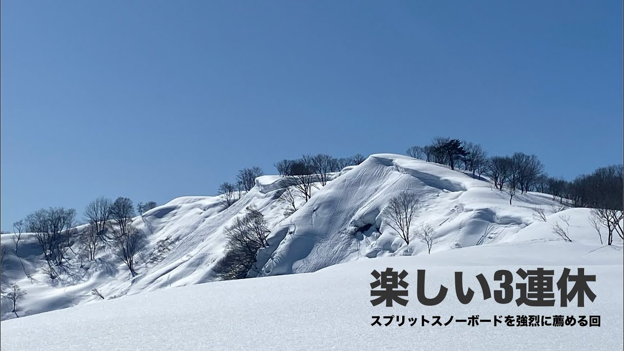 解説スプリットボードとスノーシューの違い