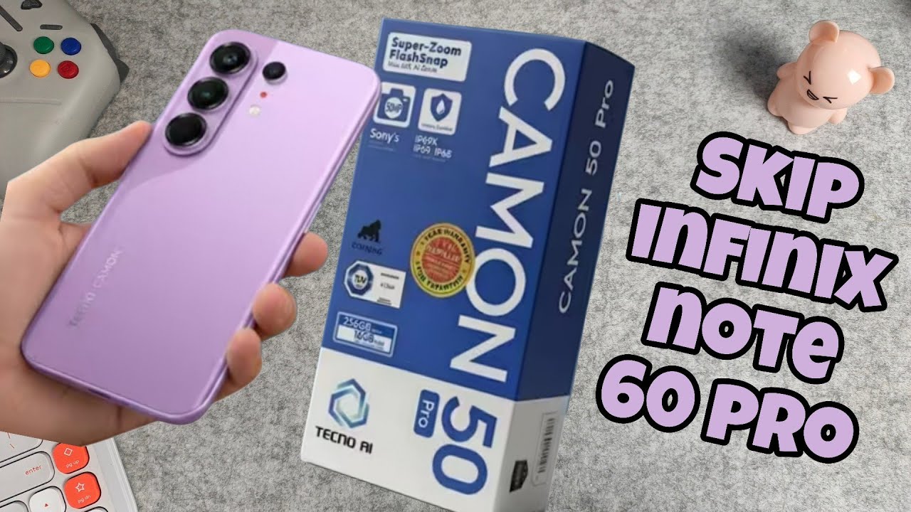 SKIP INFINIX NOTE 60 PRO!! MENDING TECNO CAMON 50 PRO UPGRADE NAIK KELAS