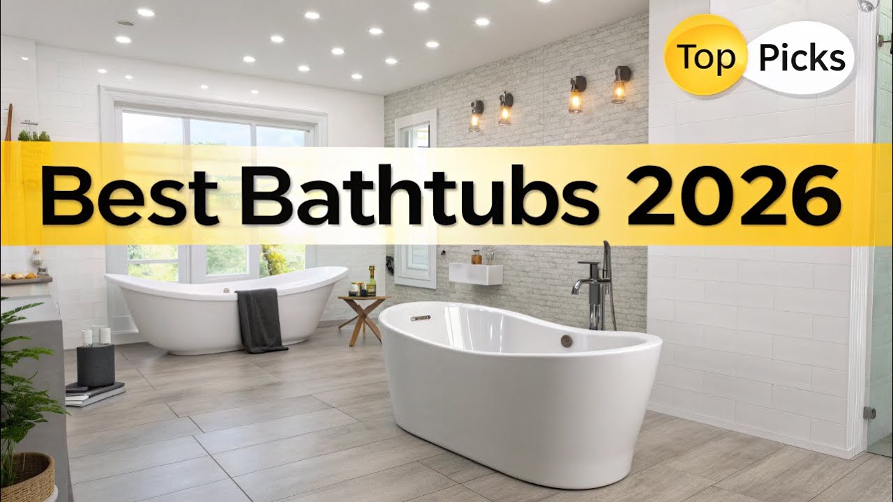 ✅Top 6 Best Bathtubs 2026 | Bathtubs Reviews