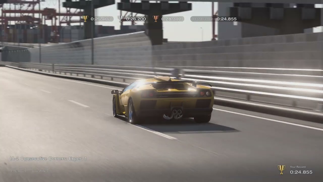 Beating the demo ghost IA-2 Gran Turismo 7