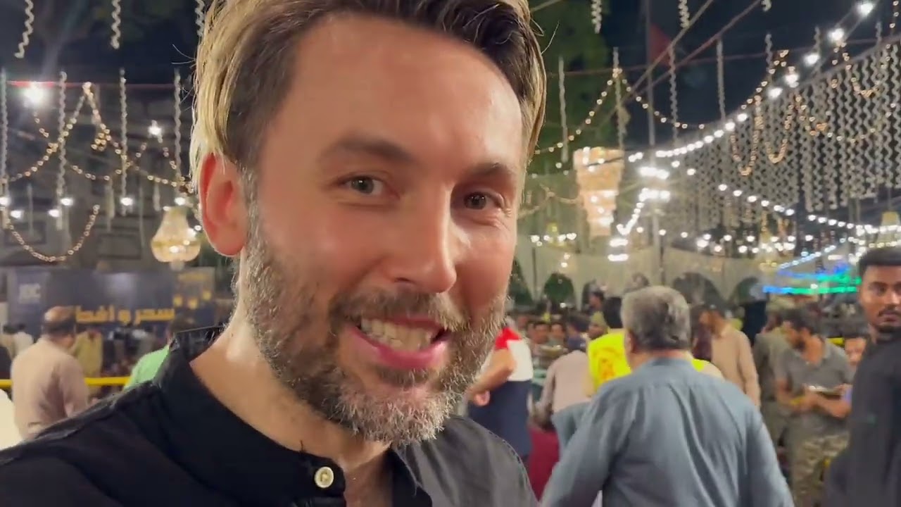 Scotland Youtuber Phil Bland Visit JDC Grand Sehri || #jdcfoundationpk