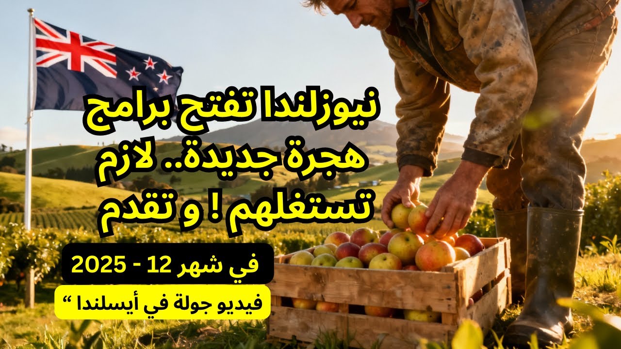 الهجرة الى نيوزيلندا - نيوزلندا تفتح برنامجين من أسهل الفرص للهجرة ! شهر 12! تقدم الأن ! #الهجرة