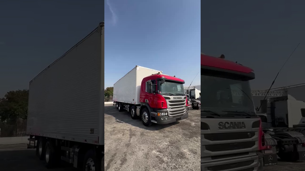 Scania P310 8X2 2017 - Ba&uacute; Carga Seca