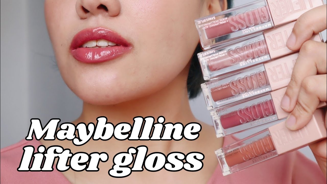 НОВИНКА! Блеск Maybelline Lifter Gloss (обзор свотчей) | Miss Bea