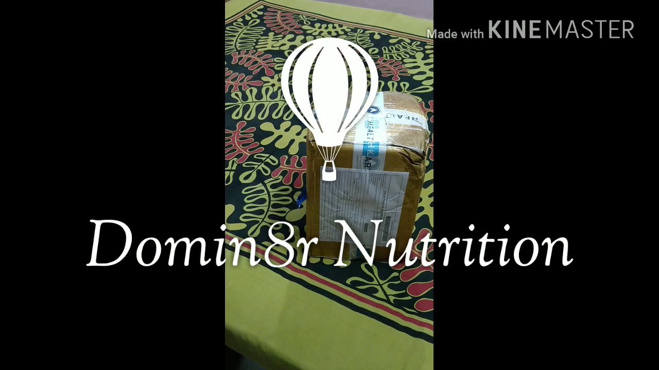 Domin8r Nutrition Mass Domination- Unboxing