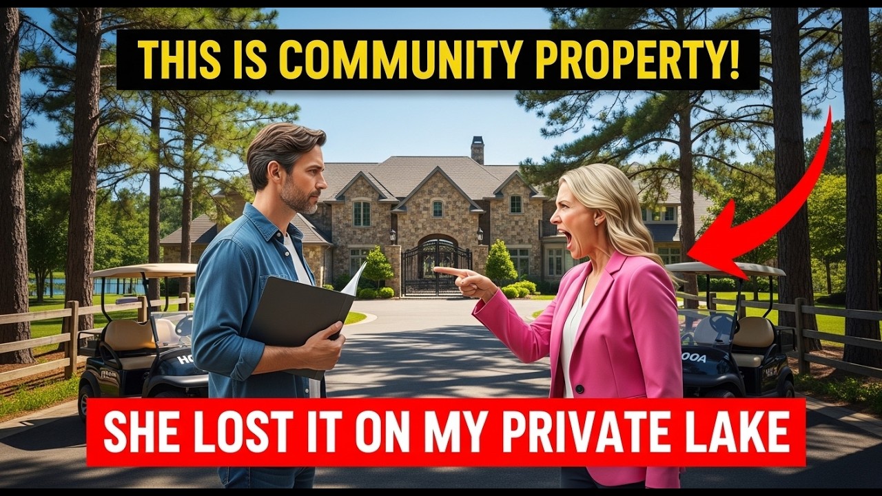 HOA Vice President Tried To Steal My Grandfather's Lake — The Meeting Room Meltdown Nobody Expected