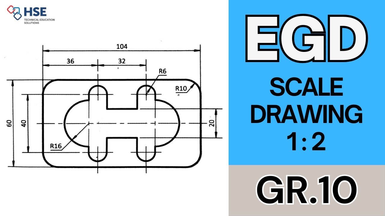 10 класс, EGD | Масштабное черчение | Рабочая тетрадь по охране труда и технике безопасности, стр...