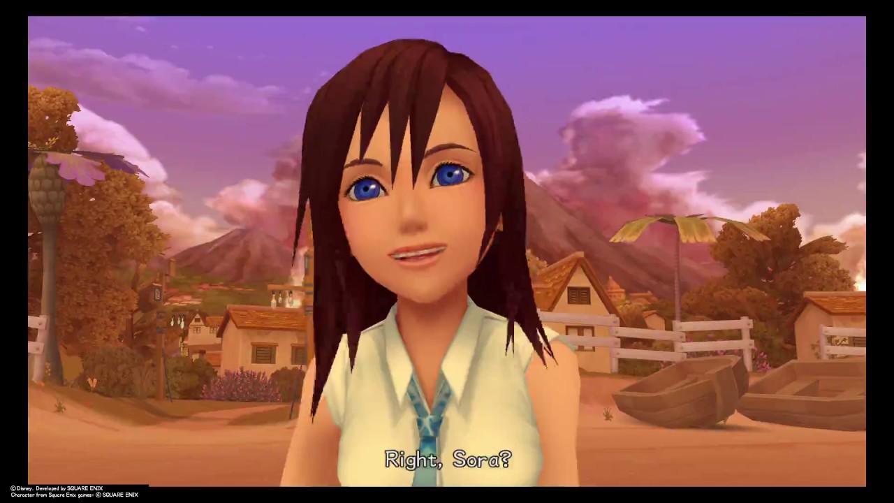 KINGDOM HEARTS 2 Kairi Remember Sora