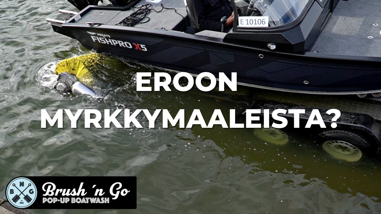 Eroon myrkkymaaleista?