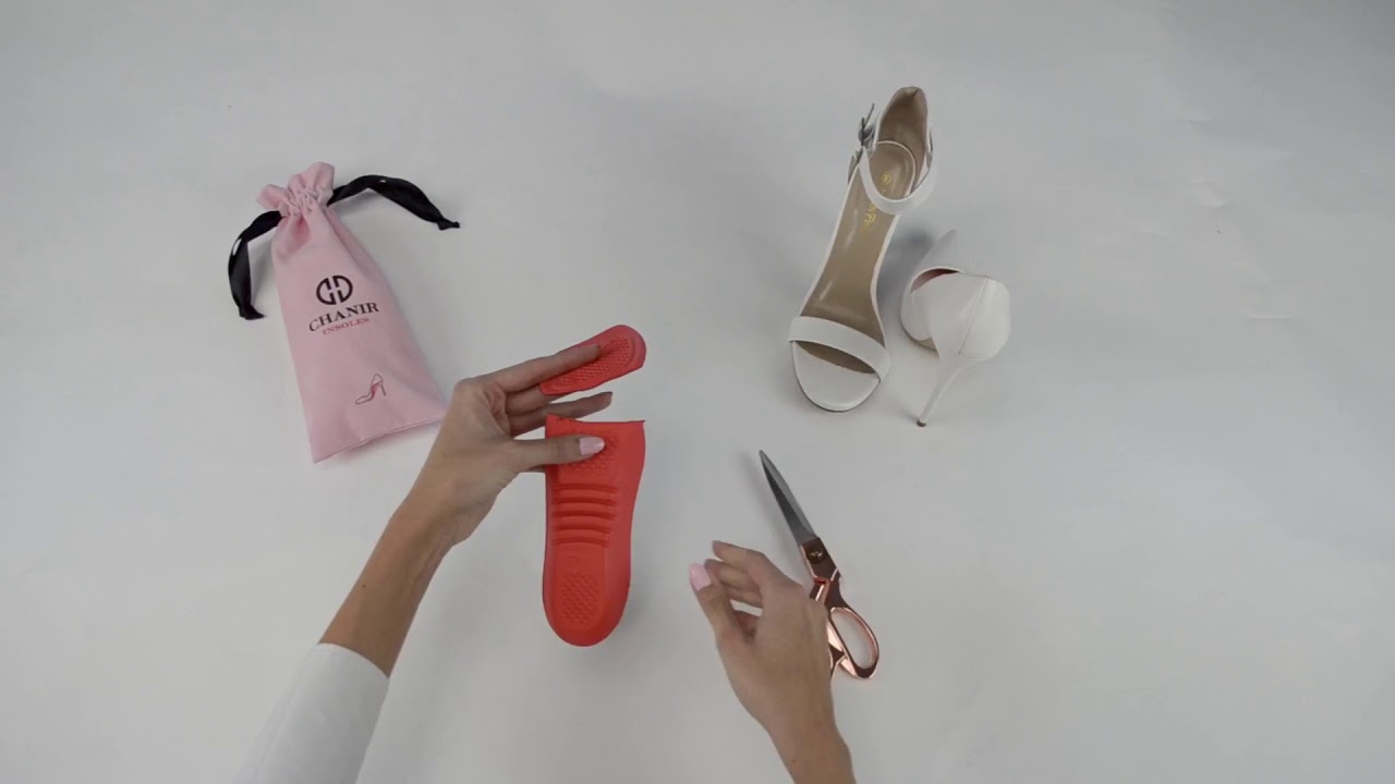 How to trim your high heel insoles