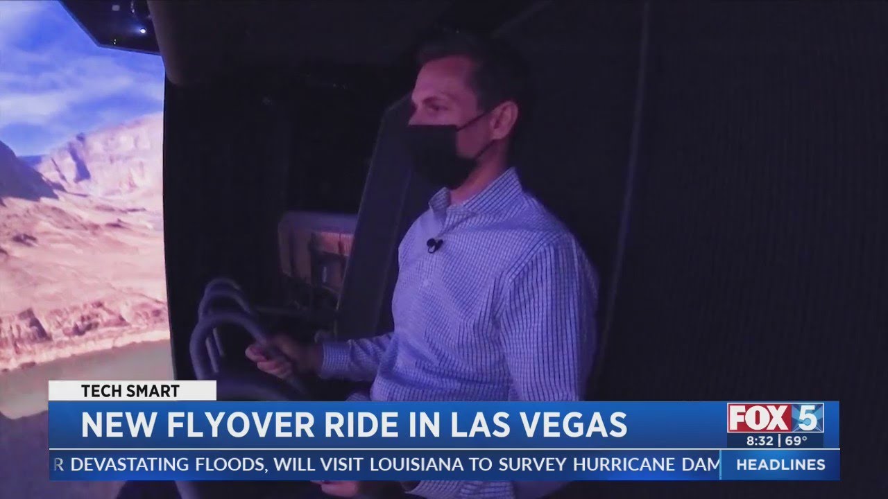 Las Vegas Attraction Feels Like You're Flying Over Popular Landmarks