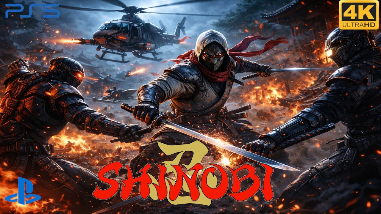 SHINOBI PS5™ — игровой процесс 4K/60FPS