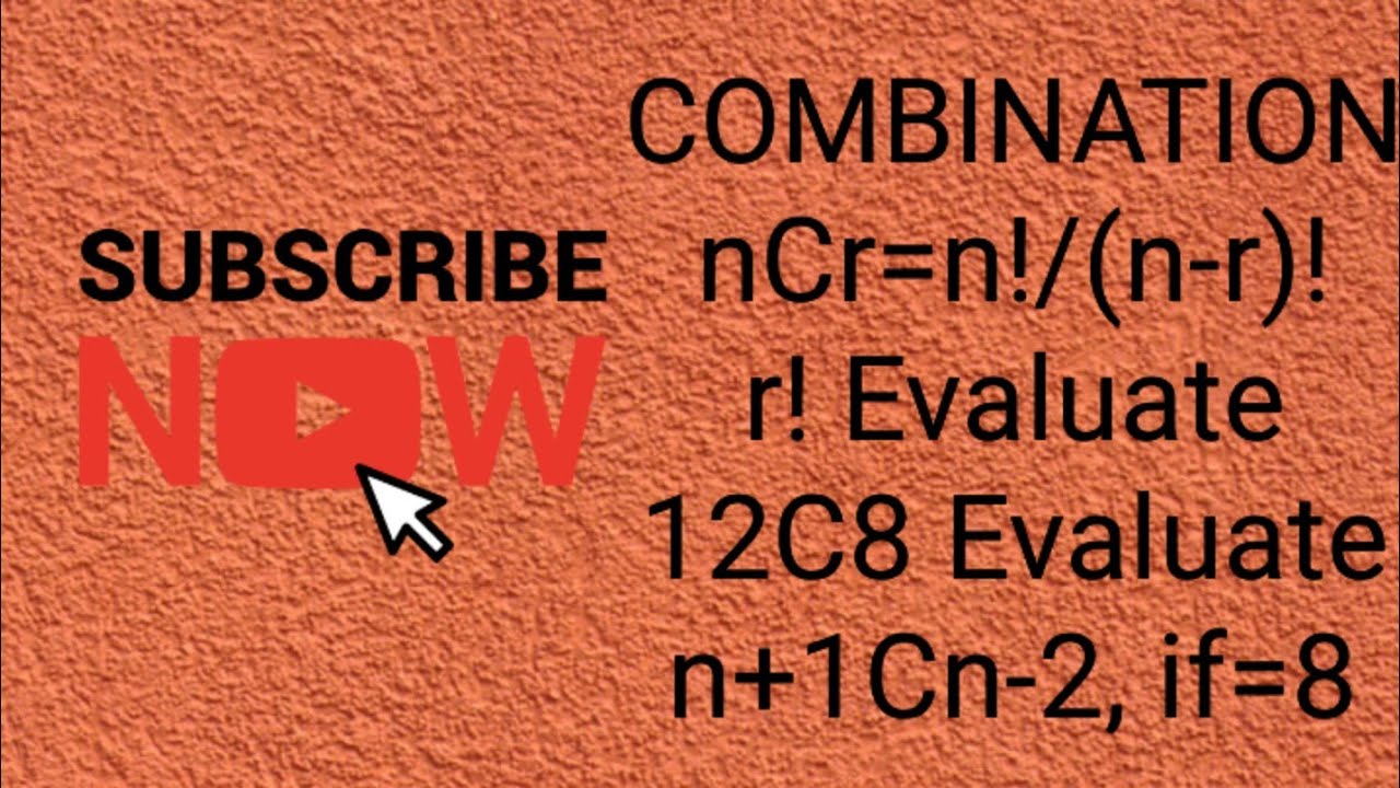 How to solve problem on Combination 