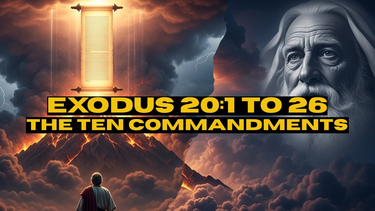 EXODUS 20:1 TO 26 - The Ten Commandments