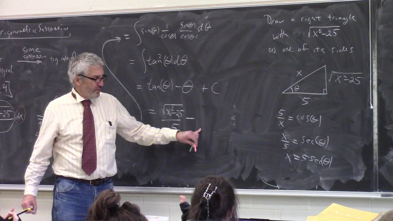 Wed Jan 21, 2026 Lecture (L04) Stewart Section 6.2 Part 2 Trigonometric Substitutions
