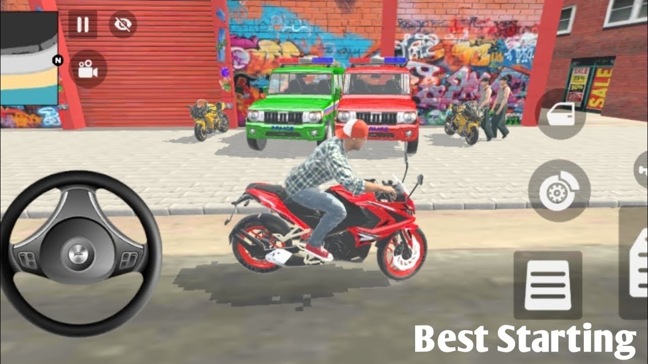 🎮Franklin order by 2️⃣bikes and 2️⃣police cars in the game🥺