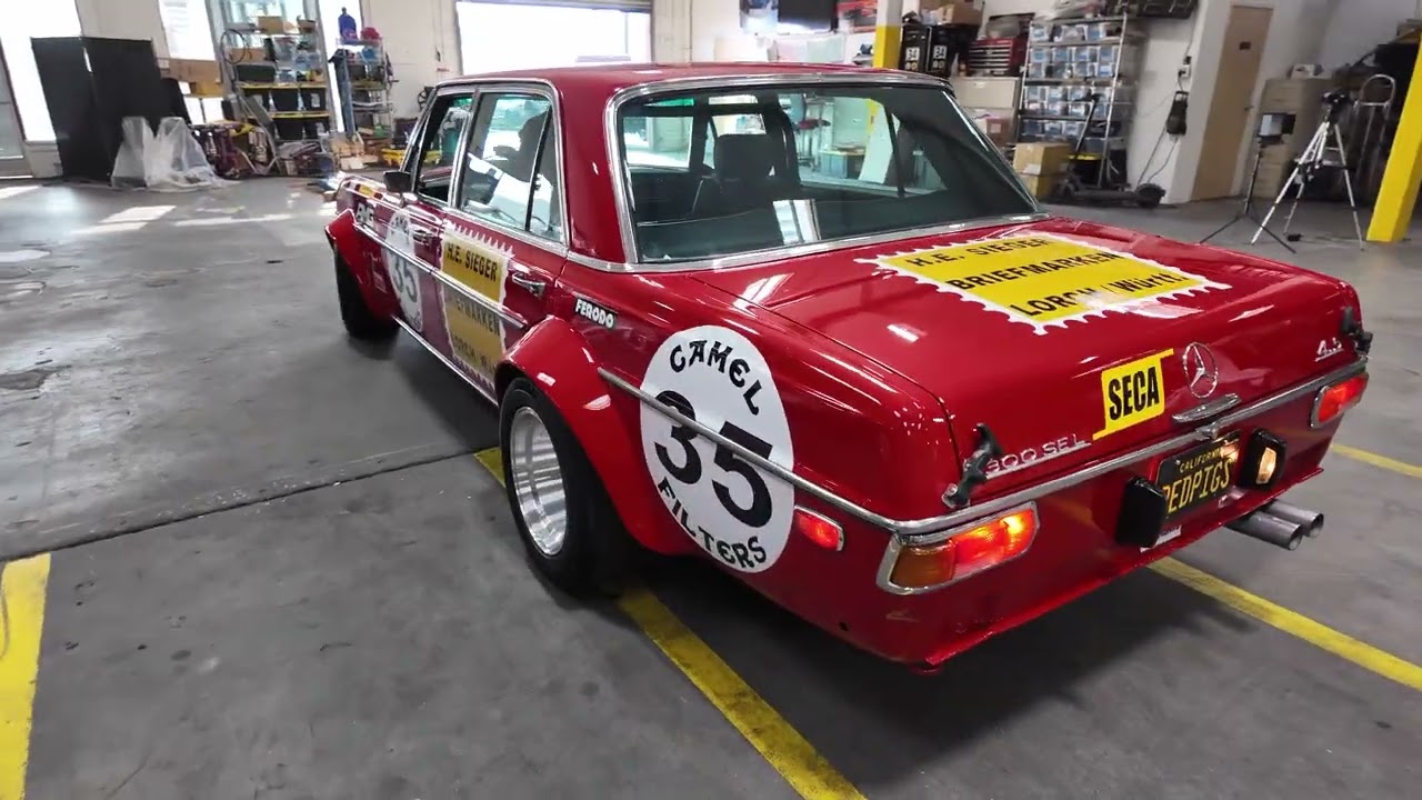 Red Pig  1971 300SEL Tribute