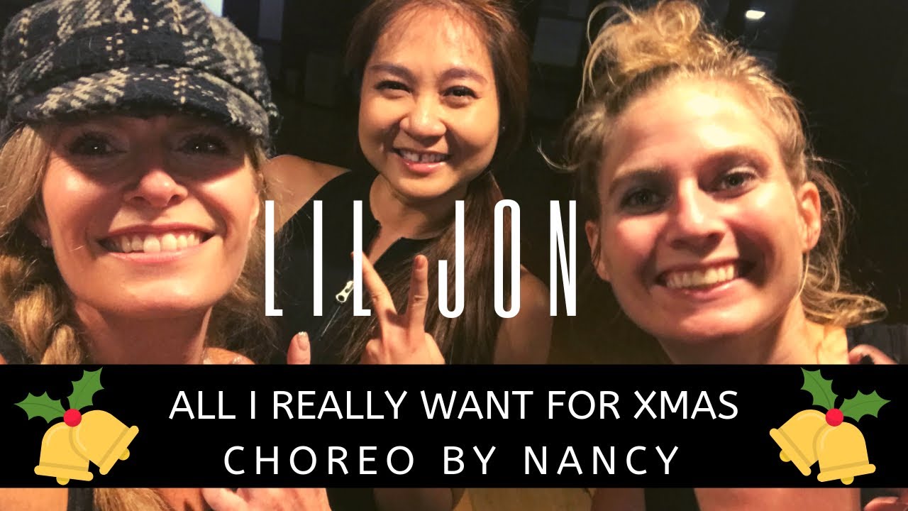 LIL JON | ALL I REALLY WANT FOR CHRISTMAS  | ZUMBA DANCE FITNESS CHOREO